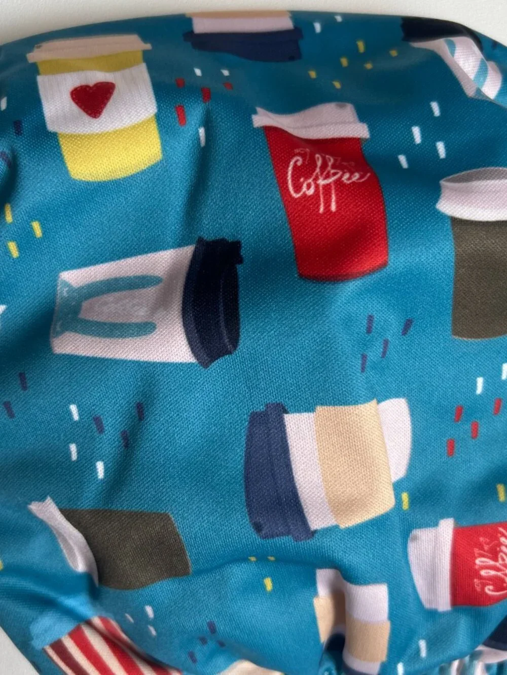 Mama Koala Coffee Lovers Pocket Cloth Diaper One Size No Insert NEW